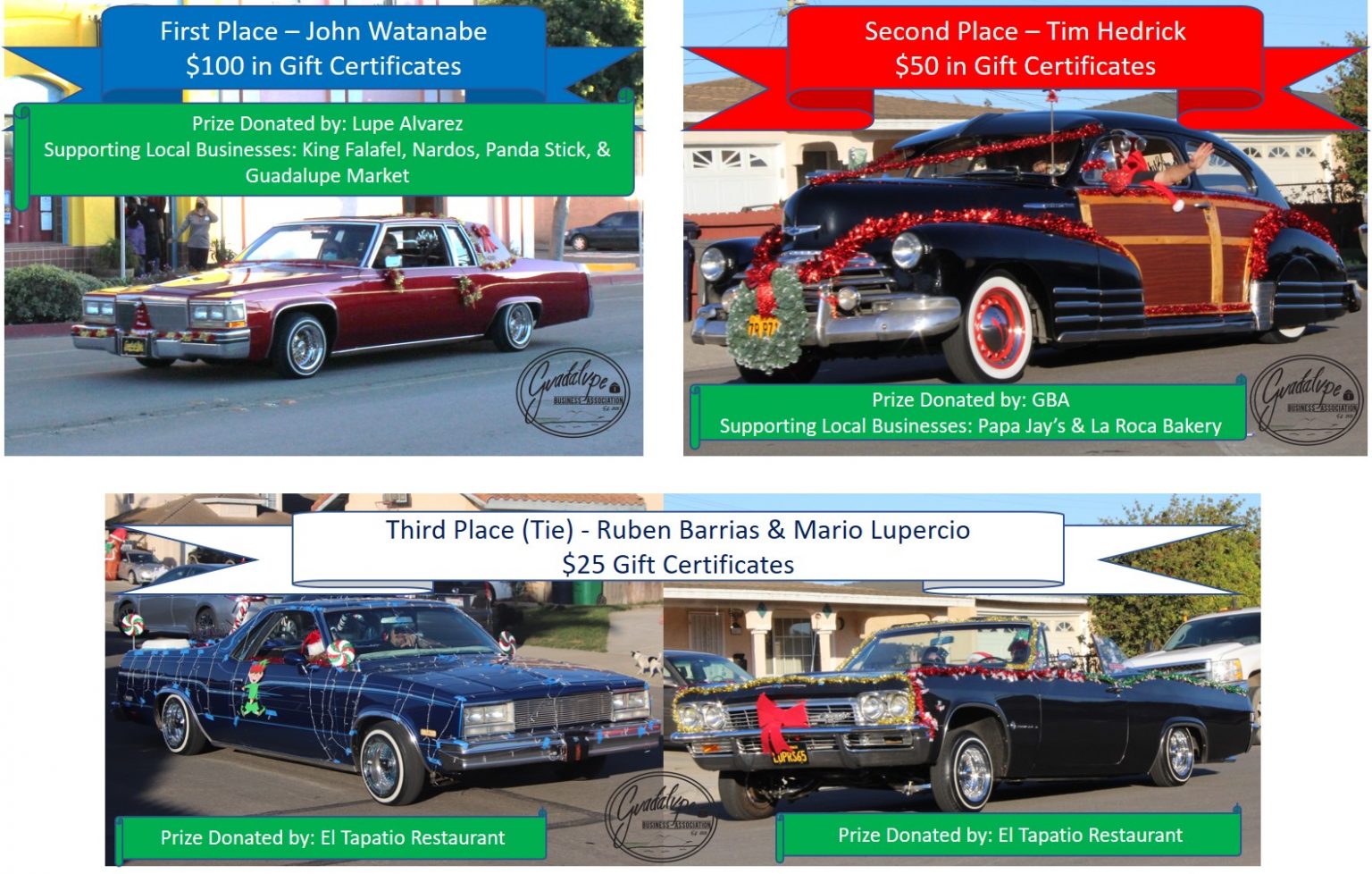 Visit Guadalupe Brought to you by the Guadalupe Business Association